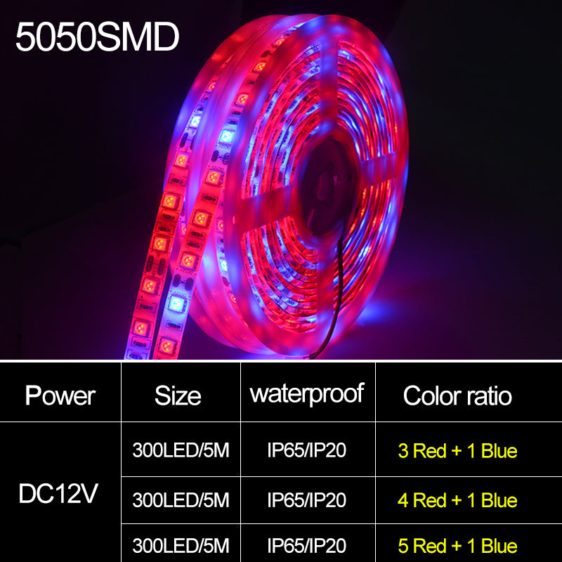 Led plant growth soft light bar 5M