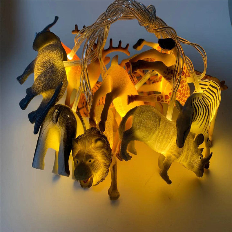 Simulation Dinosaur String Lights Toy Led Decorative Lights